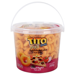 Mr Tito Snack Puffs Pizza Flavor 200g