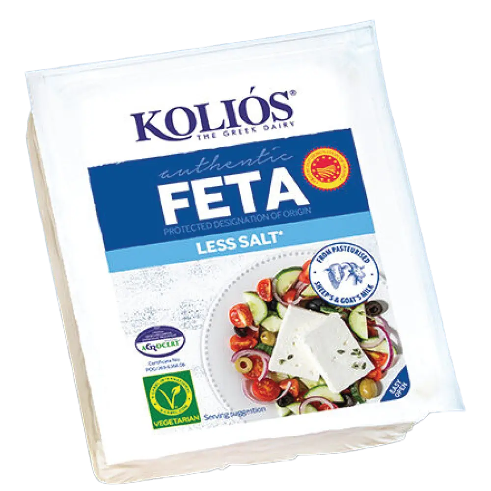 Feta Cheese Less Salt