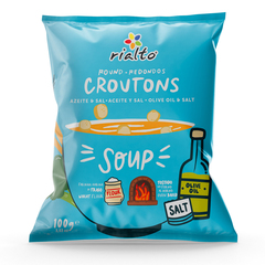 Rialto Round Croutons Olive Oil and Salt 100g