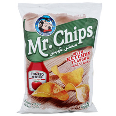 Mr.Chips Potato Chips with Ketchup Flavour 140g
