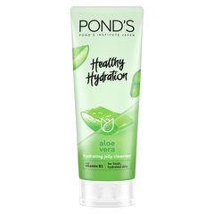 Pond’s Healthy Hydration Jelly Cleanser With Aloe Vera Extract & Vitamin B3 (Niacinamide) For Fresh Hydrated Skin 100ml