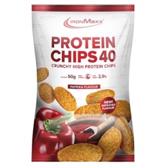 IronMaxx Gluten Free Protein Chips Paprika Flavour 50g