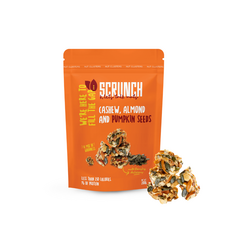 Scrunch Cashew Almond & Pumpkin Seeds Clusters 200g