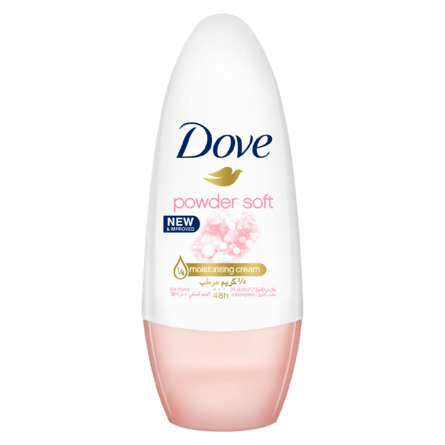 Dove Antiperspirant Deodorant Roll-On Powder Soft 50ml
