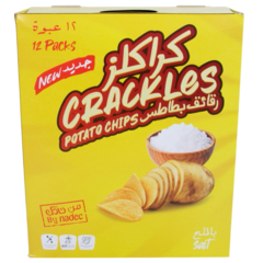 Nadec Crackles Salt Chips 12*21g