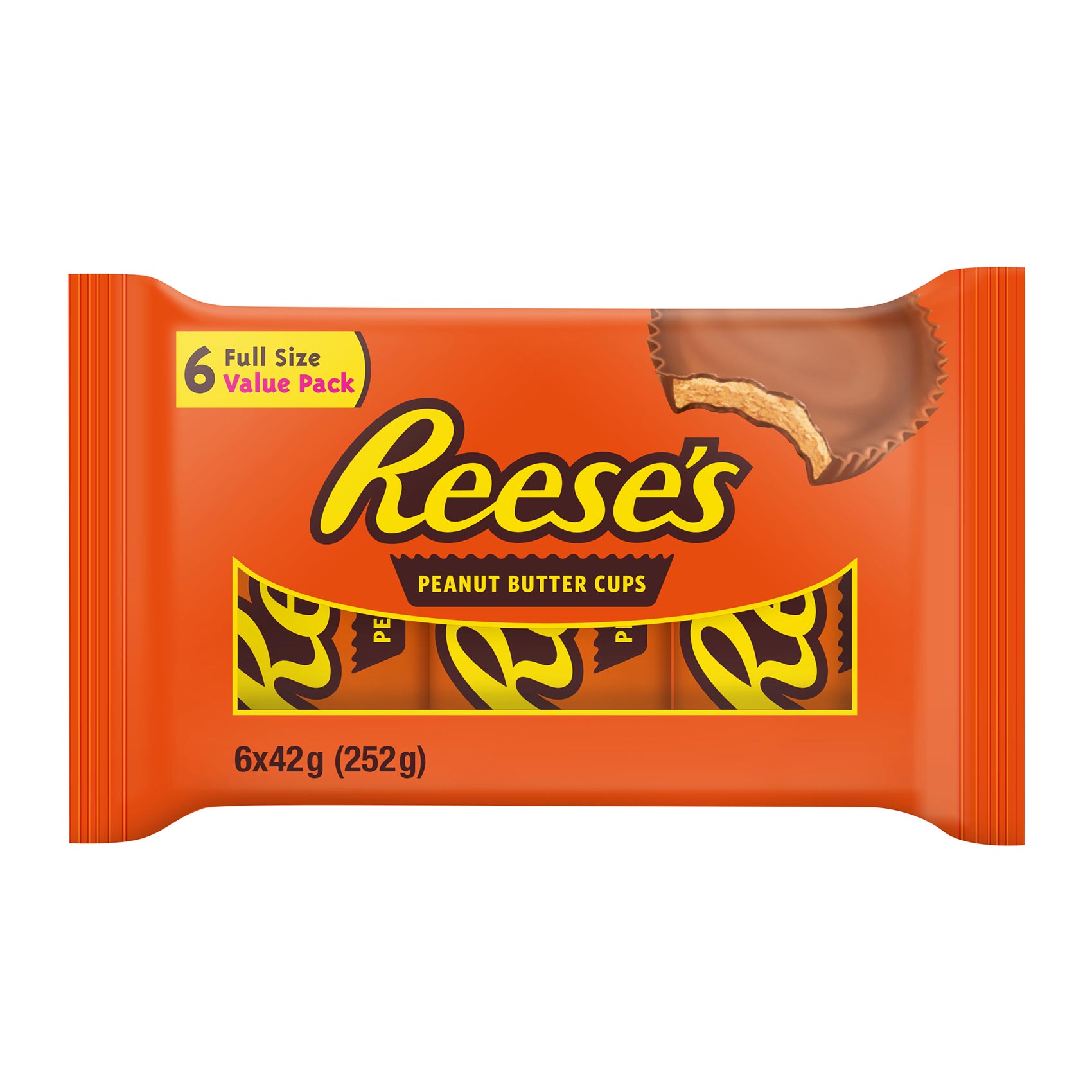 Reese's Chocolate Peanut Butter Cups 42g X 6