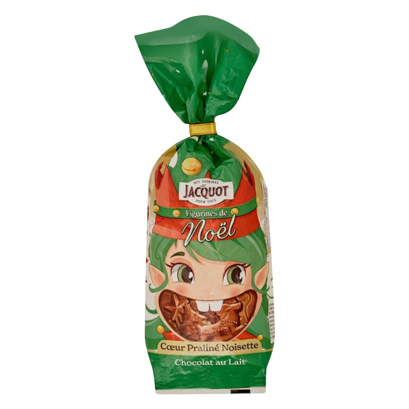 Jacquot - Assortment of Milk Chocolates with Hazelnut Praline Filling, 250g