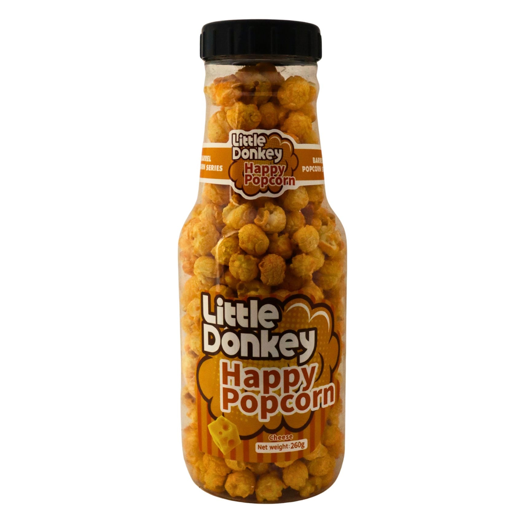 Little Donkey - Bottle Sweet Cheese Popcorn 260g
