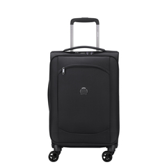 Delsey Montm Air 2.0 55cm 4 Double Wheels Cabin Trolley Case Black