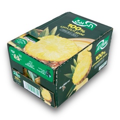 Al Rabie Classic Pineapple Juice No Added Sugar 18*185ml