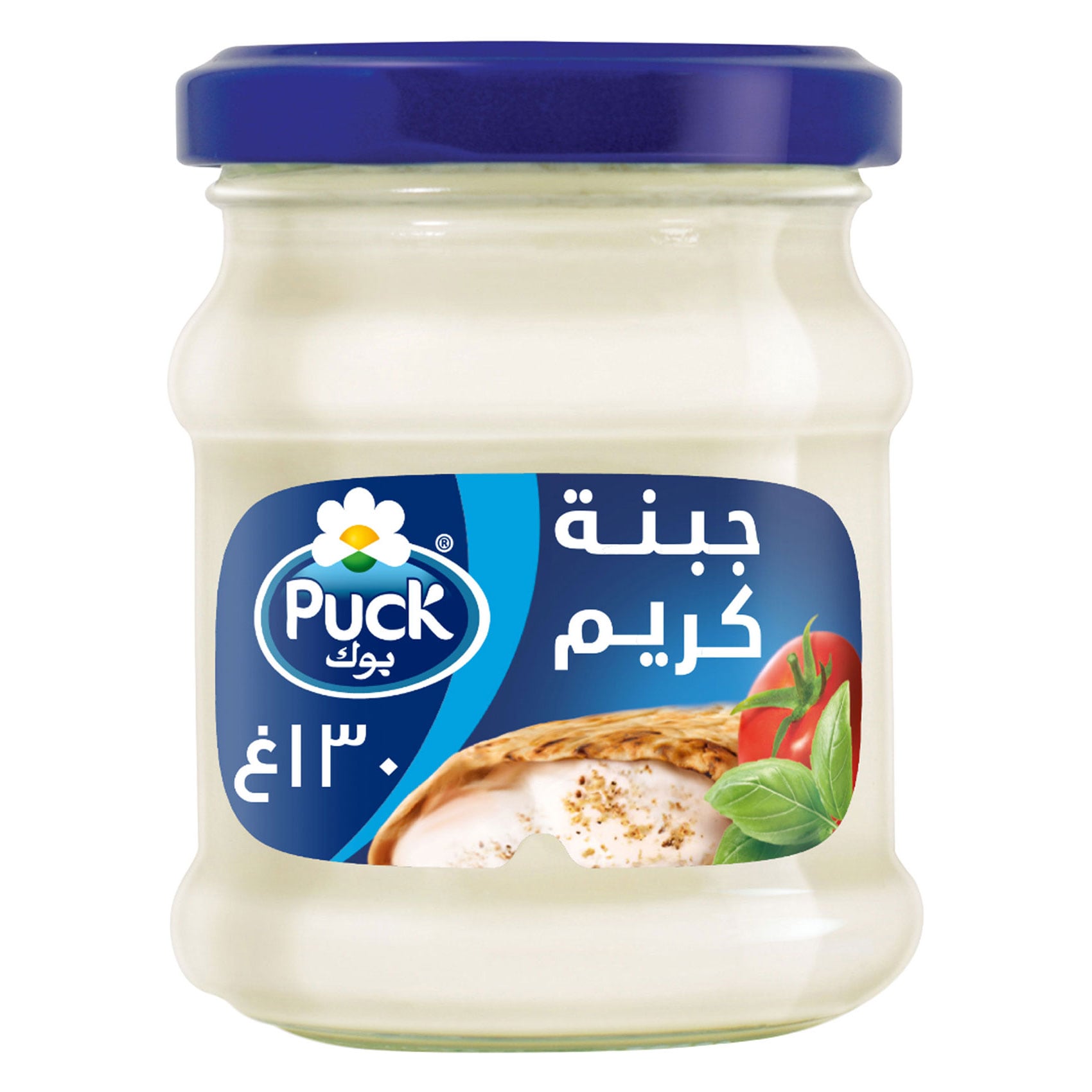 Puck Analogue Cream Cheese Spread Jar 130g