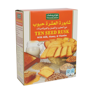 Ten Seed Rusk Vitamins 250 G
