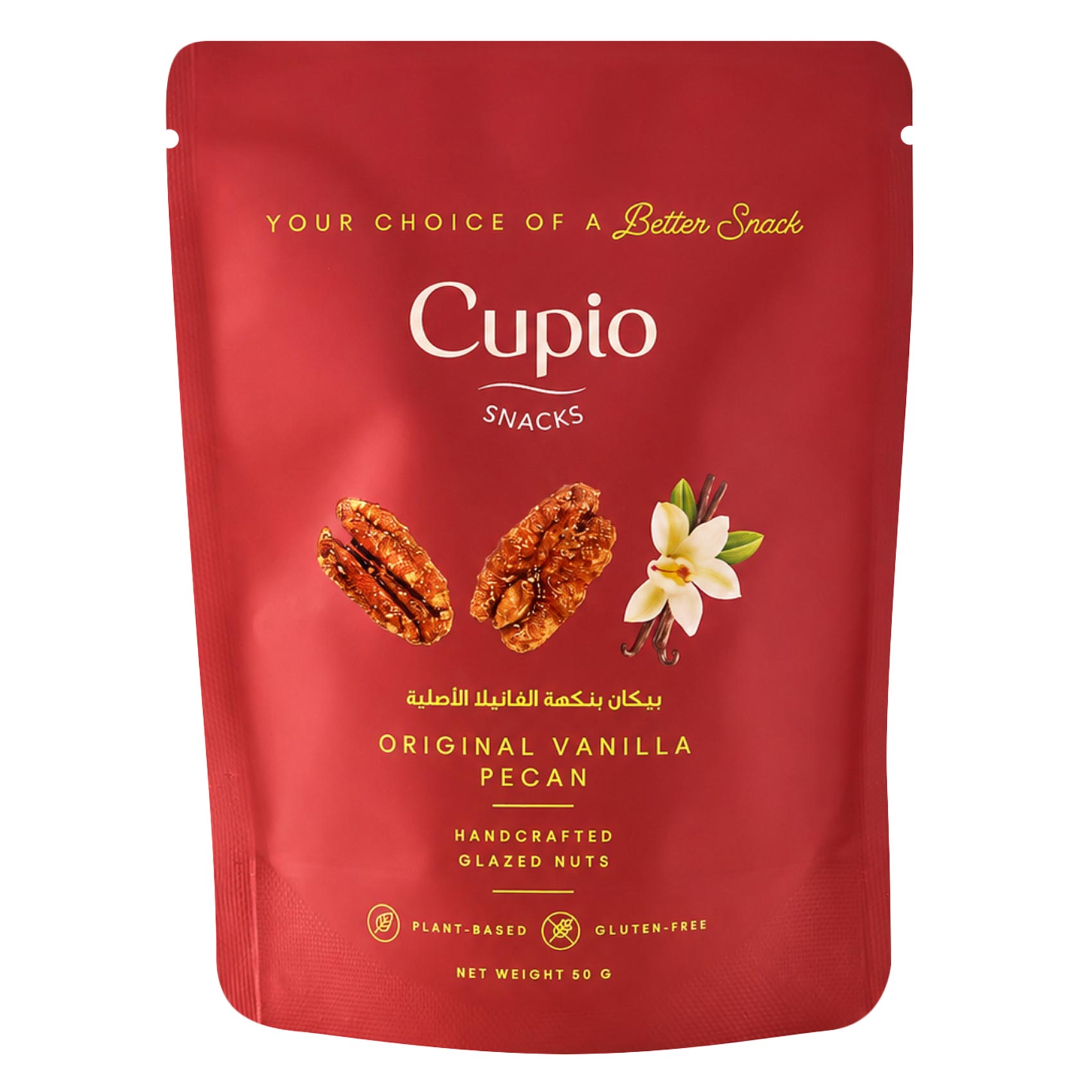 CUPIO ORIGINAL VANILLA PECAN 50G