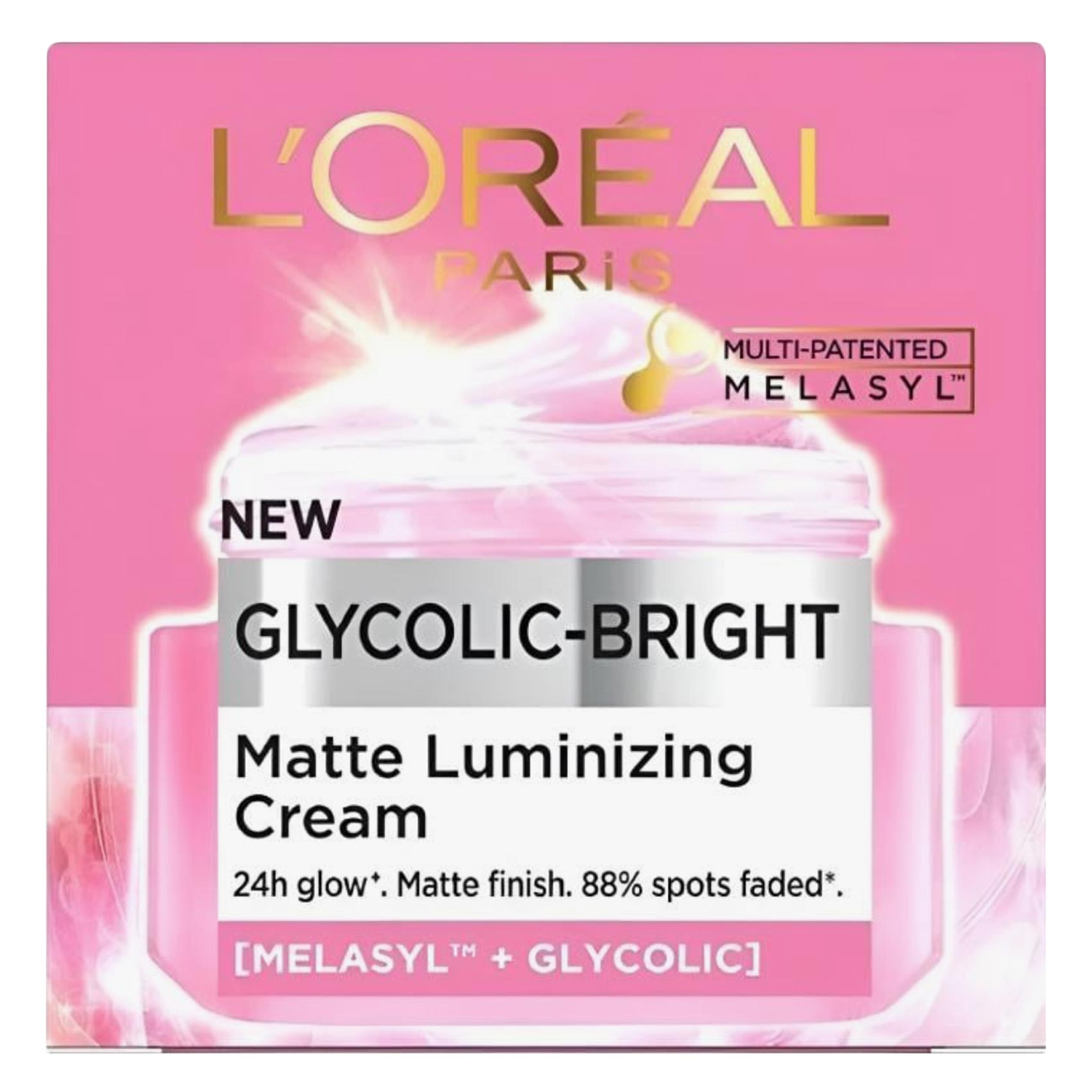 L'Oréal Glycolic Bright Face Cream – 245 ml