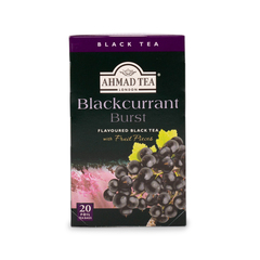 Ahmad Tea Black Currant Burst Flavoured Black Tea 20Tea Bags