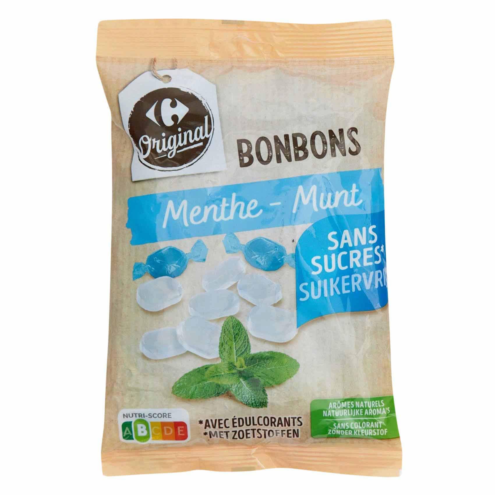 Carrefour Original Sugar Free Mint Candy 150g