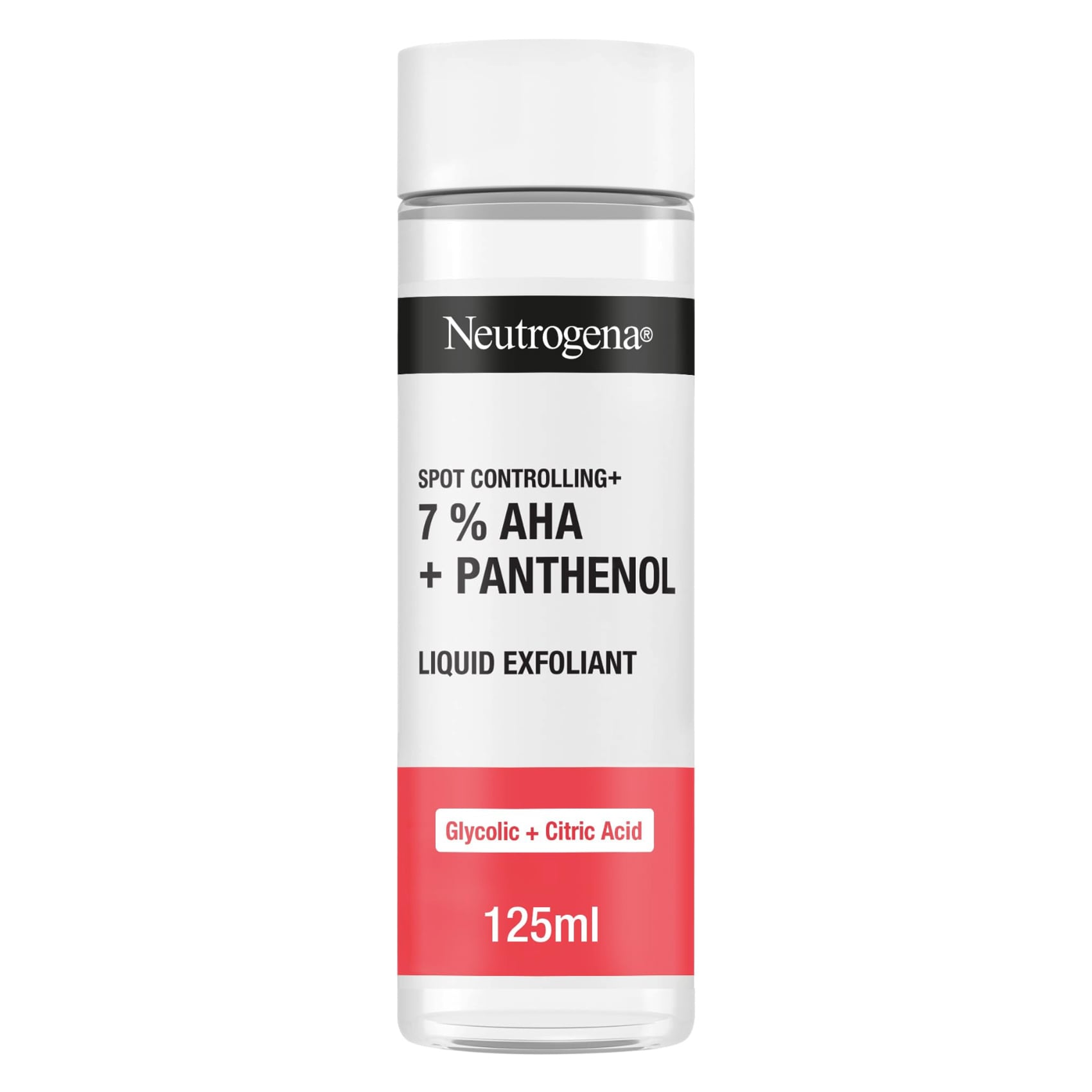 Neutrogena Clear & Defend+ Liquid Exfoliant 7% AHA with Panthenol – Fragrance-Free 125ml