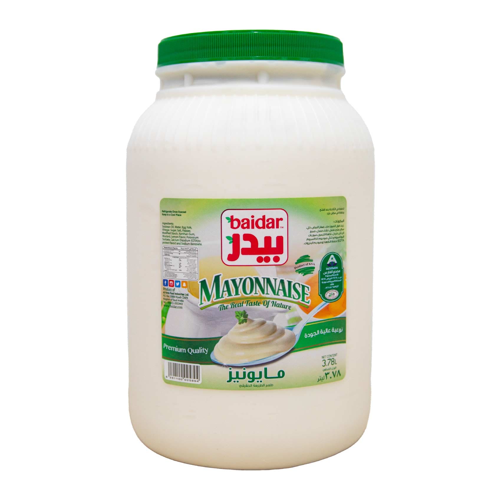 Baidar Mayonnaise 3.7l