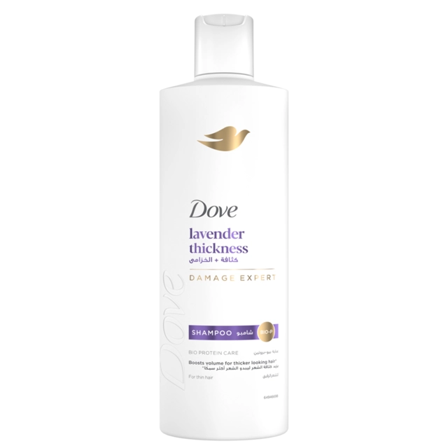 Dove Shampoo, Lavender Thickness, 400ml