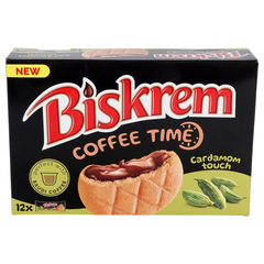 Ulker Biskrem Coffee Time Cardamom Touch Biscuits 12*36g