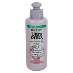 Garnier Ultra Doux Smoothing Leave In Cream with Rice Water Infusion & Starch 200ml