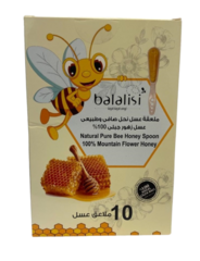 Balalisi Natural Pure Bee Honey Spoon 10*7g