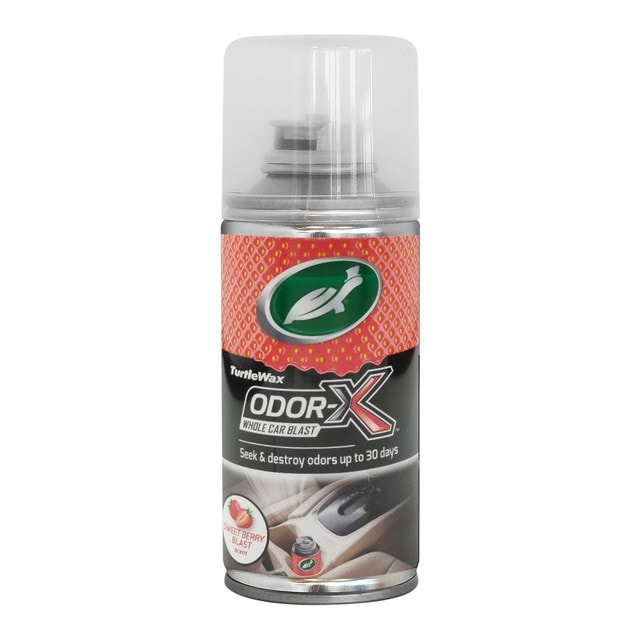 Odor X Whole Car Blast Car Odor Remover Seek & Destroy Odors Upto 30 Days 100ml Sweet Berry Blast Air Freshener