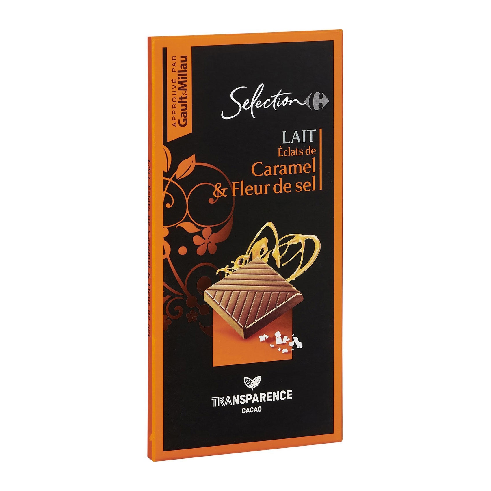 Carrefour Selection Milk Chocolate Caramel & Salt 100g