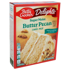 Betty Crocker Super Moist Delights Butter Pecan Cake Mix 13.25oz