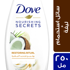 Dove Restoring Ritual Body Wash Coconut kit 250ml