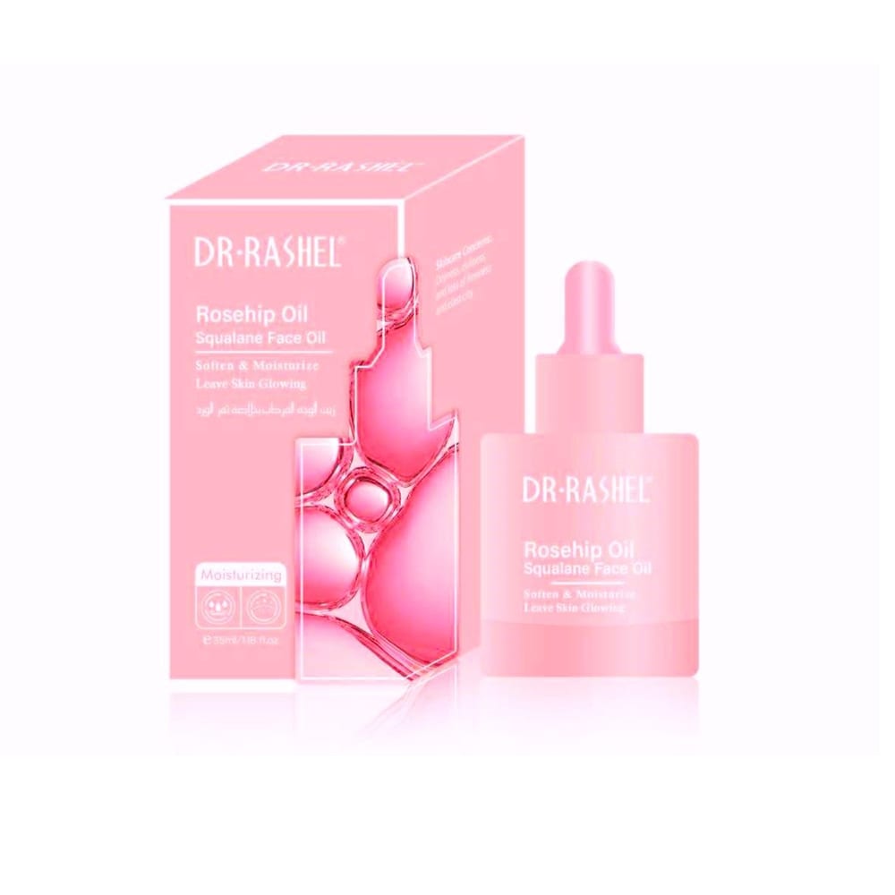 Rosehip And Squalane Moisturizing Face Oil Clear 35ml