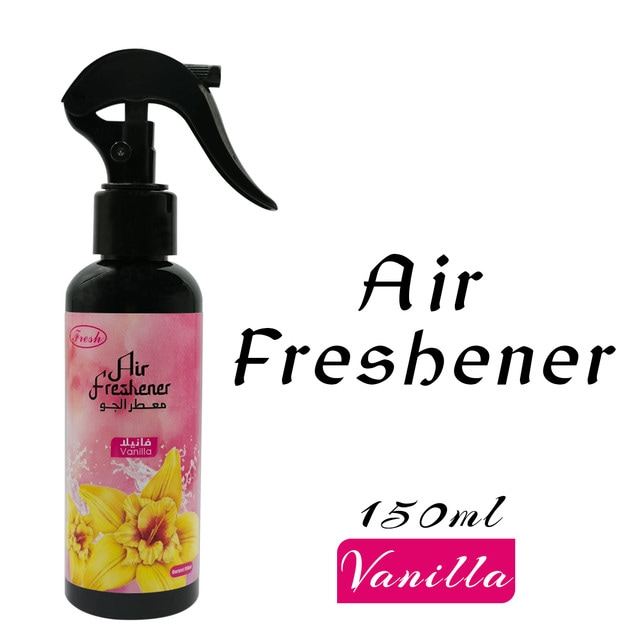 Fresh Air Freshener Spray Vanilla Long Lasting High-Quality Air Freshener Sprayer 150ml