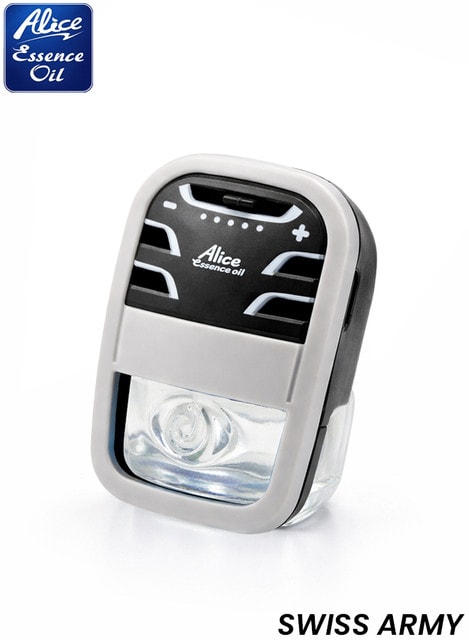 Alice Essence Oil Car Air Vent Freshener Swiss Army with 5 Level Fragrance Control