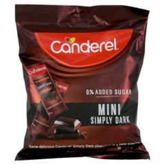 Canderel Mini Simply Dark Chocolate 150g