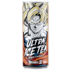 Ultra Ice Tea Dragon Ball Z Goku Peach Flavour 330ml