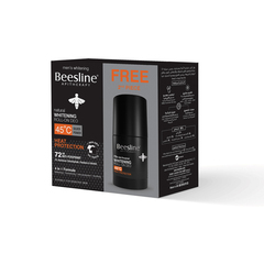 Beesline Men Natural Whitening Roll On Deodorant Heat Protection Anti Perspirant 2*50ml