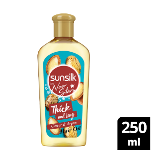Sunsilk by Noor Stars Hair Oil - Thick & Long 250ml