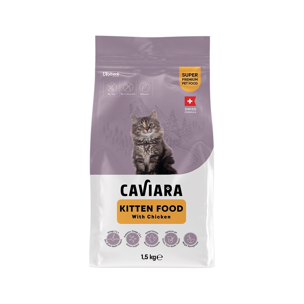 Caviara with Chicken Dry Kitten Food - 1.5 kg