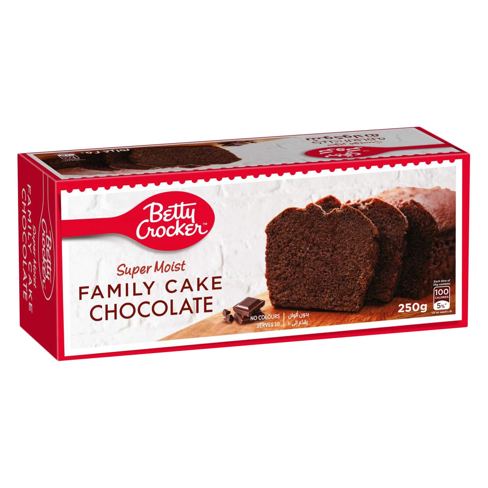 Betty Crocker Super Moist Family Cake Chocolate 250g