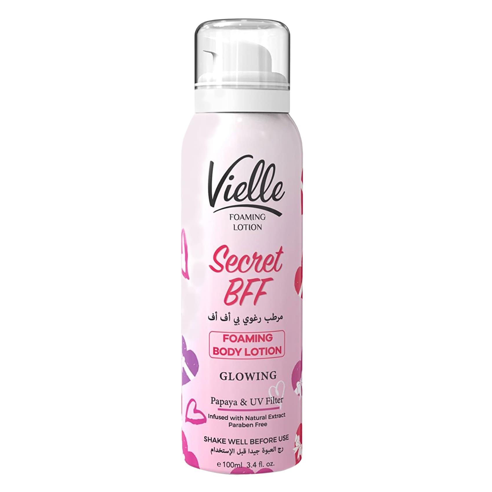 Vielle Body Lotion Foam Secret Bff 100ml
