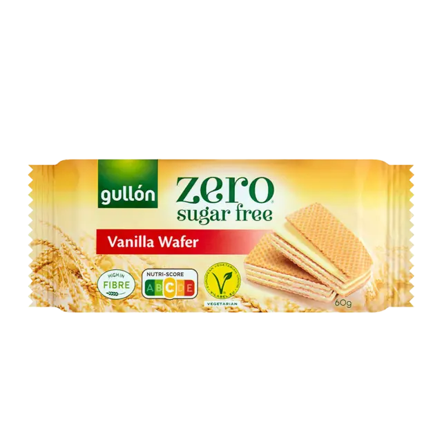 Zero Sugar Free Vanilla Wafer 60 G