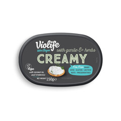 Violife Vegan Creamy Garlic and Herbs 150g