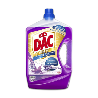 Dac Gold Multi Purpose Disinfectant & Cleaner Lavender 3L