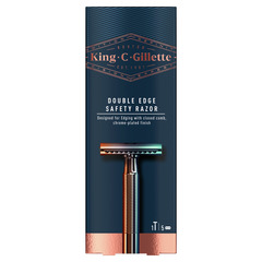 Gillette King C. Men’s Double Edge Safety Razor 1Piece