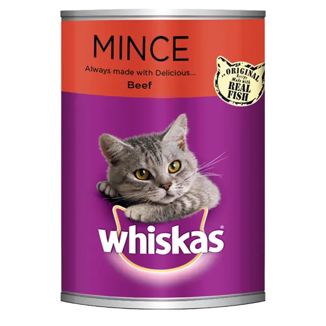 Tasty Minced Beef Cat Food
