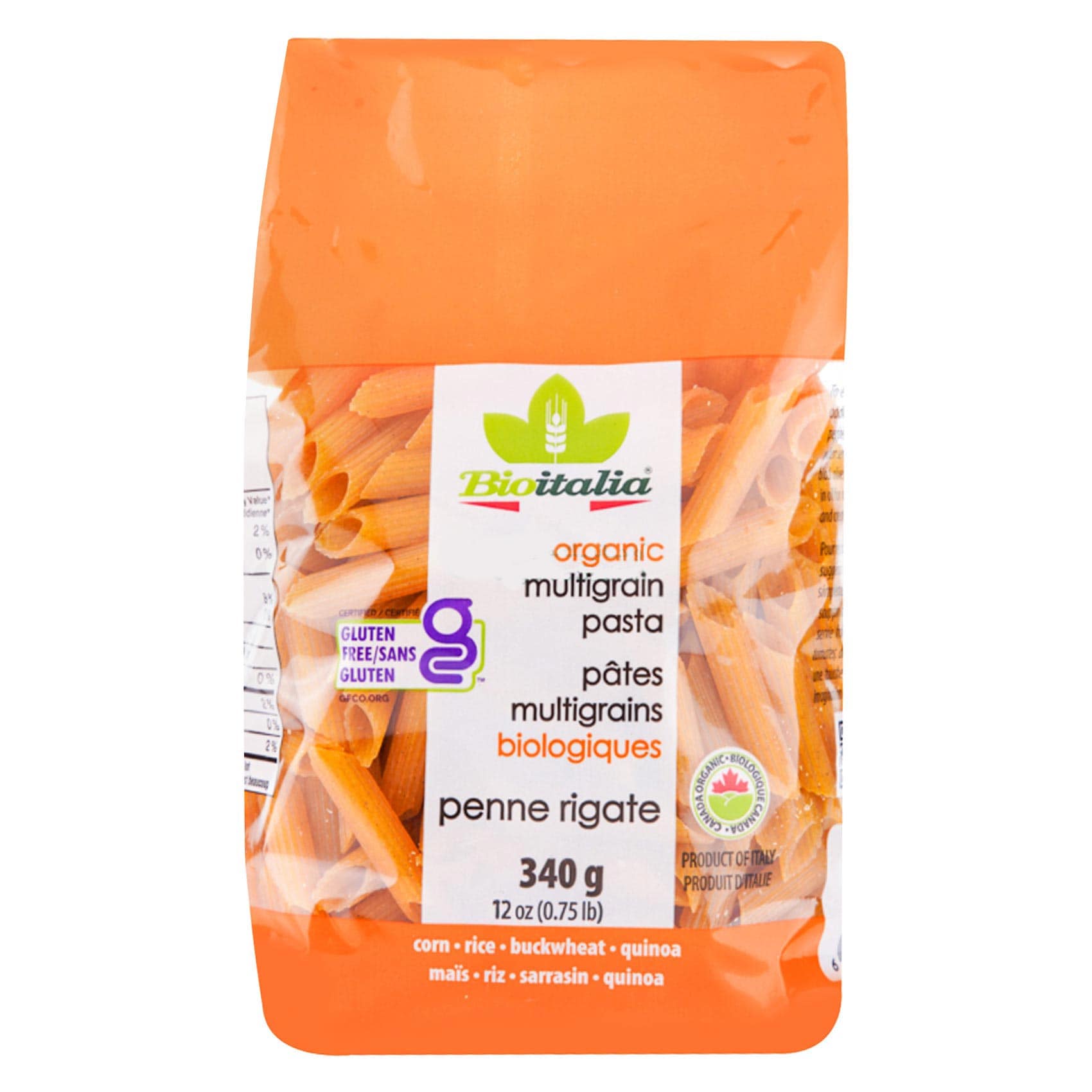 Bioitalia Organic Multigrain Pasta – 340 g