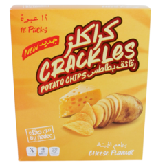Nadec Crackles Cheese Chips 12*21g