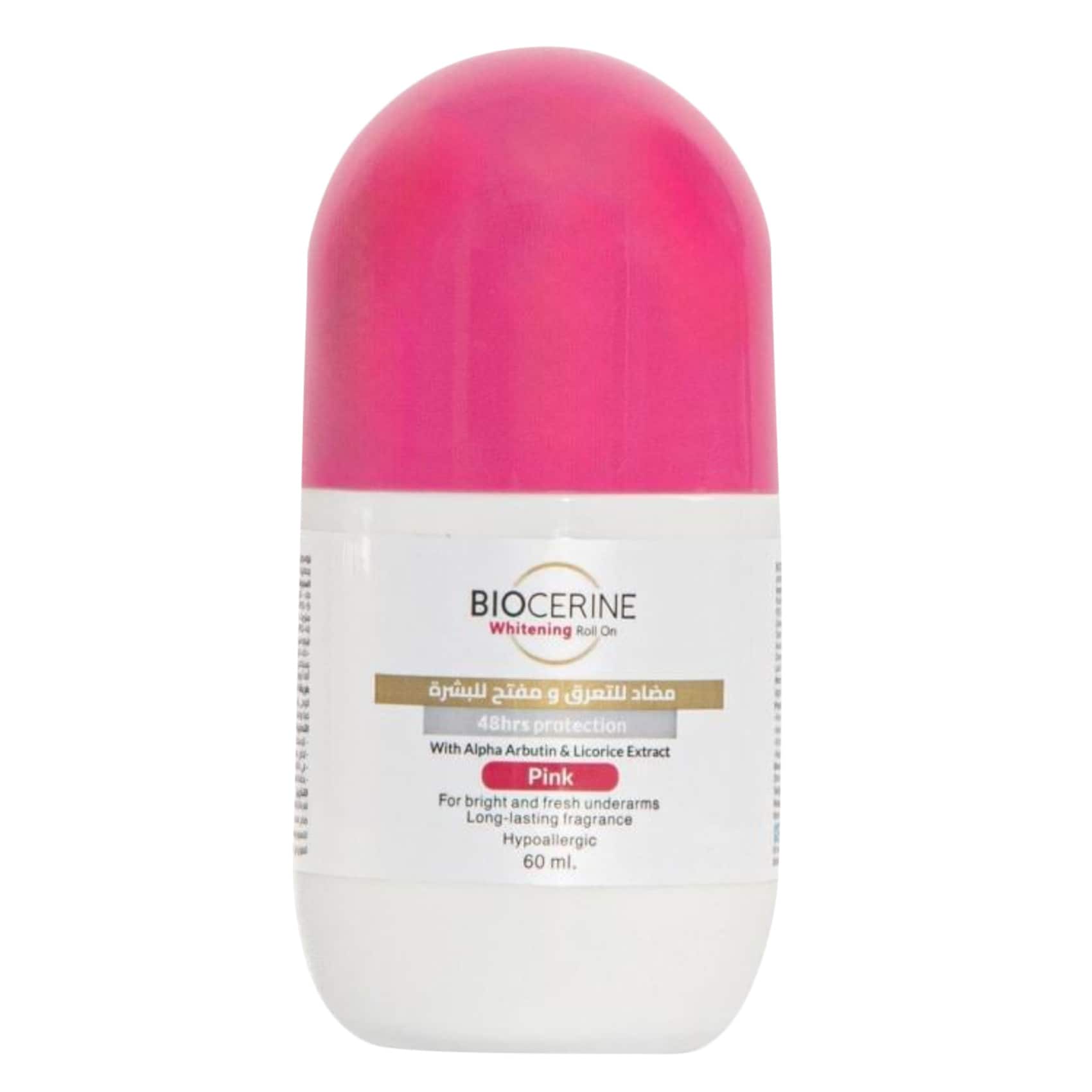 Biocerine Whitening Deodorant Roll-On Pink 60ml