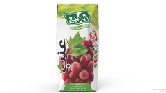 Al Rabie Grapes Juice No Added Sugar 185ml