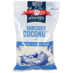 McKenzie's Shredded Coconut 215g